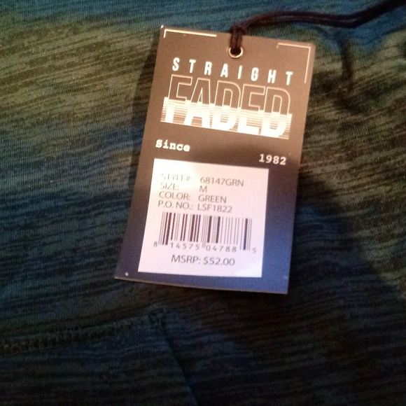 ❎SOLD❎ Green Thermal Fleece Spaced Dye Hoodie M - Picture 3 of 6